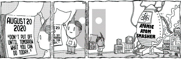 Lio on Thursday August 20, 2020 Comic Strip