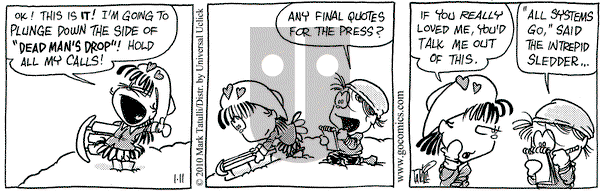 Heart of the City on Monday January 11, 2010 Comic Strip
