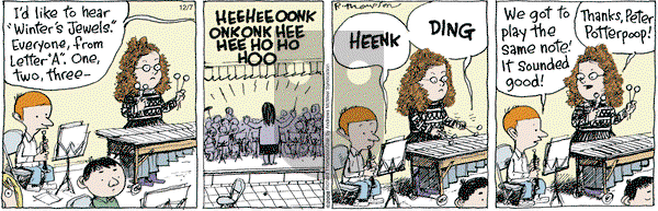 Cul de Sac - Thursday December 7, 2023 Comic Strip