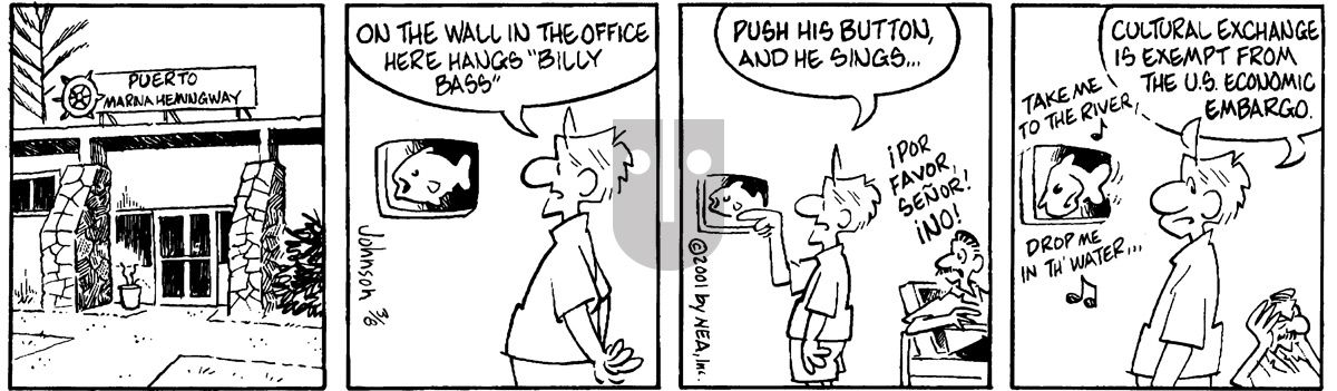Arlo and Janis - Thursday March 8, 2001 Comic Strip