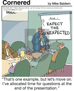 Cornered on Wednesday December 14, 2011 Comic Strip