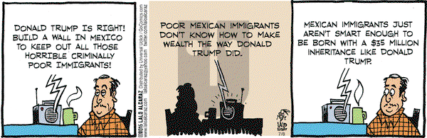 La Cucaracha - Wednesday July 8, 2015 Comic Strip