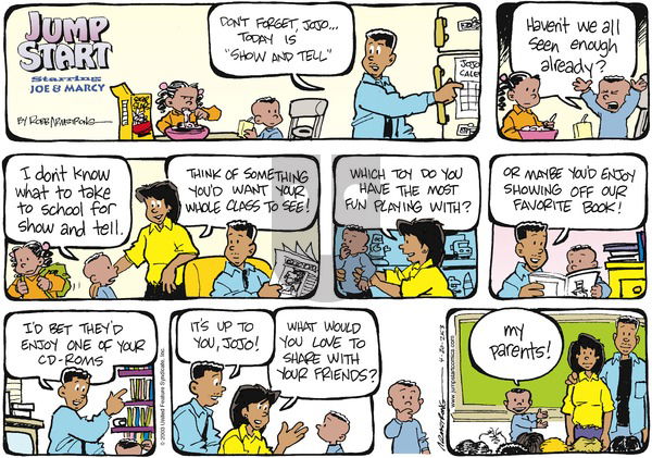 JumpStart on Sunday April 20, 2003 Comic Strip