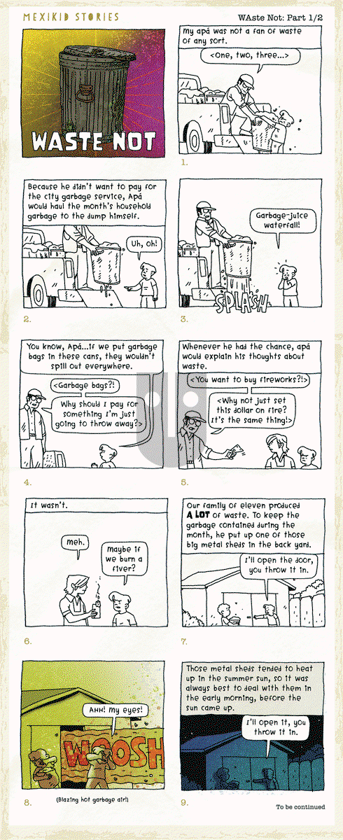Mexikid Stories on Thursday April 20, 2023 Comic Strip