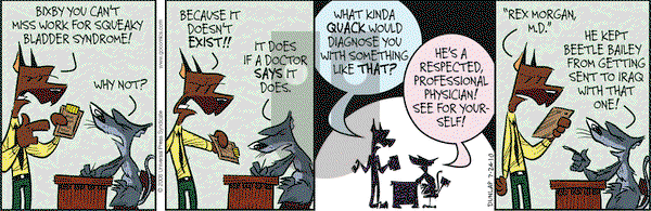 Ink Pen - Saturday July 24, 2010 Comic Strip