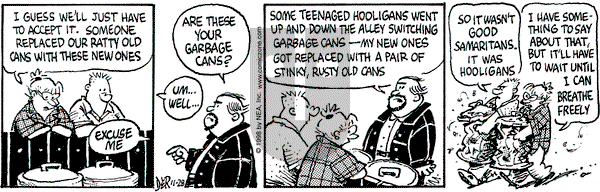 Betty on Saturday November 28, 1998 Comic Strip