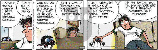 Get Fuzzy on Friday September 11, 2009 Comic Strip