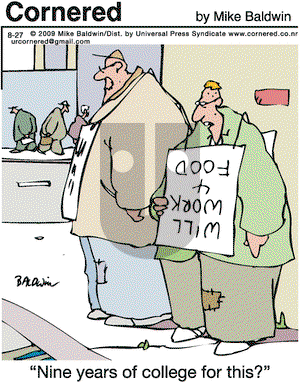 Cornered on Thursday August 27, 2009 Comic Strip