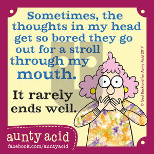 Aunty Acid on Thursday November 16, 2017 Comic Strip