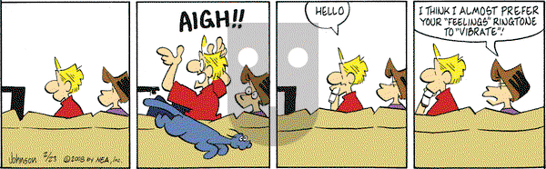 Arlo and Janis on Saturday February 23, 2008 Comic Strip