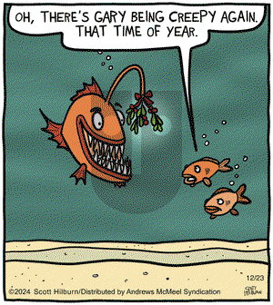 The Argyle Sweater on Monday December 23, 2024 Comic Strip