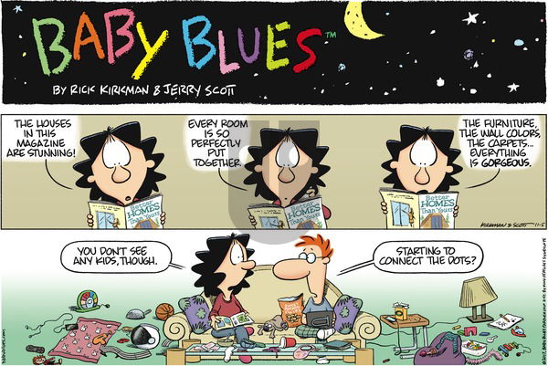 Baby Blues on Sunday November 5, 2017 Comic Strip