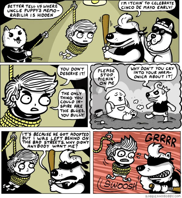 Robbie and Bobby on Tuesday December 2, 2025 Comic Strip