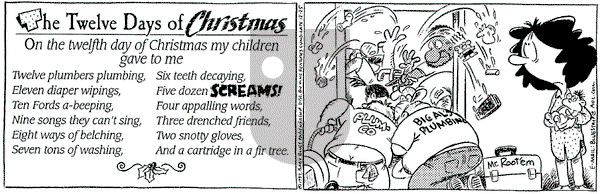 Baby Blues on Thursday December 25, 1997 Comic Strip