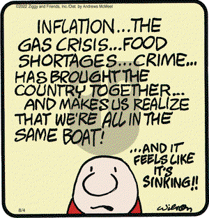 Ziggy - Thursday August 4, 2022 Comic Strip