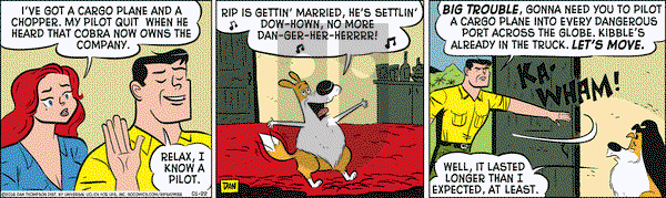 Rip Haywire on Friday January 22, 2016 Comic Strip