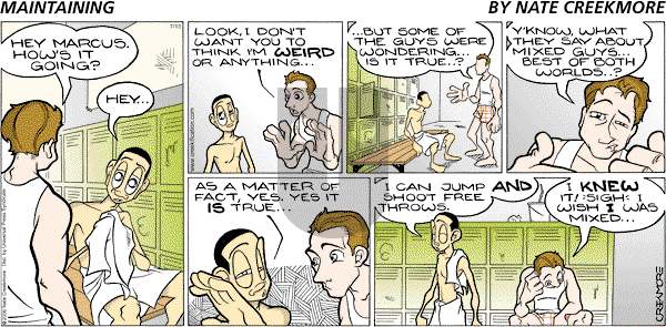 Maintaining on Sunday July 13, 2008 Comic Strip
