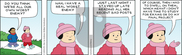 Nancy on Saturday December 21, 2019 Comic Strip