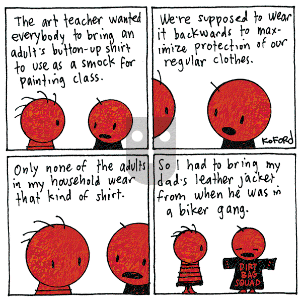 Haircut Practice on Monday February 5, 2024 Comic Strip