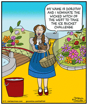 Half Full on Monday September 15, 2014 Comic Strip