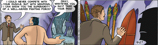 Alley Oop on Wednesday September 27, 2017 Comic Strip