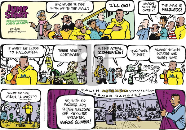 JumpStart on Sunday October 14, 2018 Comic Strip