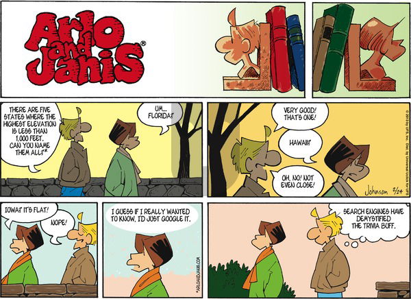 Arlo and Janis on Sunday February 24, 2013 Comic Strip