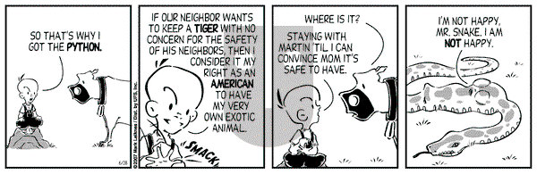 Cow and Boy Classics - Thursday June 28, 2007 Comic Strip