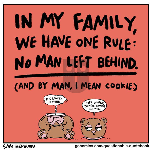 Questionable Quotebook on Sunday January 12, 2025 Comic Strip