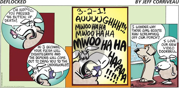 DeFlocked on Sunday January 28, 2018 Comic Strip