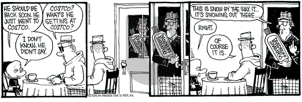 Monty on Saturday January 28, 2006 Comic Strip