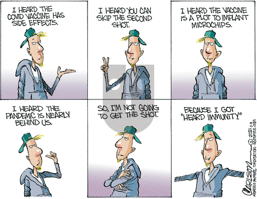 Stuart Carlson on Monday May 3, 2021 Comic Strip