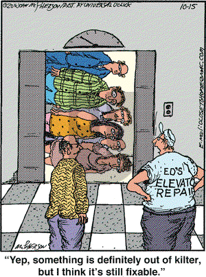 Close to Home on Saturday October 15, 2011 Comic Strip
