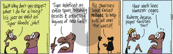 The Knight Life on Friday September 26, 2008 Comic Strip