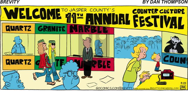 Brevity on Sunday August 23, 2015 Comic Strip