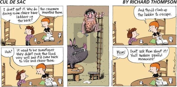 Cul de Sac on Sunday January 4, 2009 Comic Strip