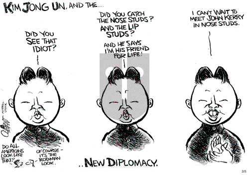 Pat Oliphant on Tuesday March 5, 2013 Comic Strip