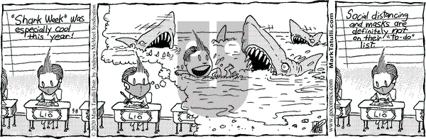 Lio on Tuesday September 8, 2020 Comic Strip
