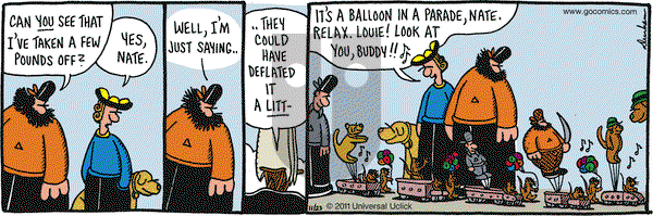 Overboard on Wednesday November 23, 2011 Comic Strip