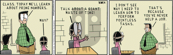 Grand Avenue on Tuesday February 27, 2024 Comic Strip