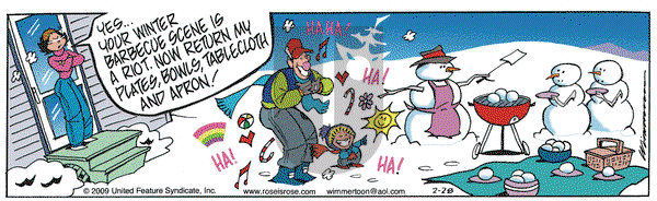 Rose is Rose on Saturday February 28, 2009 Comic Strip
