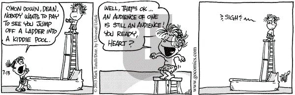 Heart of the City on Saturday July 13, 2013 Comic Strip