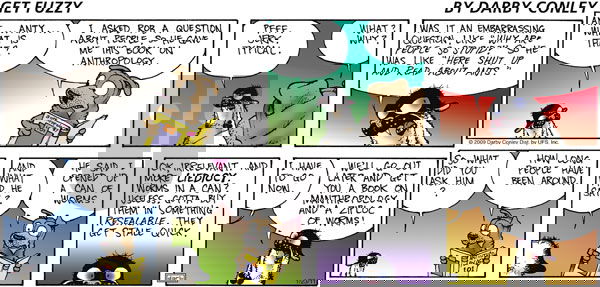 Get Fuzzy on Sunday January 23, 2011 Comic Strip