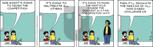 Nancy on Friday January 11, 2019 Comic Strip