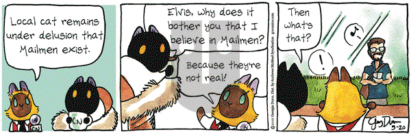 Breaking Cat News on Monday May 20, 2019 Comic Strip