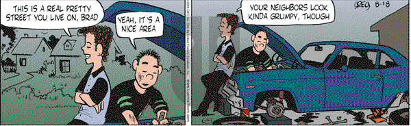Luann on Monday August 18, 2008 Comic Strip