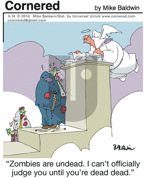 Cornered on Saturday June 18, 2016 Comic Strip