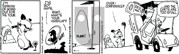 Over the Hedge on Monday September 11, 2000 Comic Strip