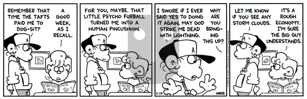 FoxTrot - Monday July 29, 2002 Comic Strip