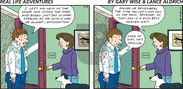 Real Life Adventures on Sunday December 8, 2013 Comic Strip